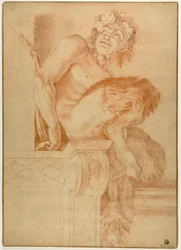 Seated Satyr