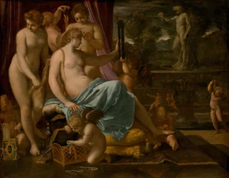 Venus Adorned by the Graces, 1590-1595