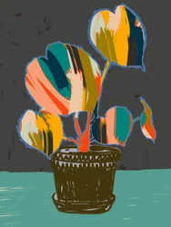 Colorful Abstract Plant