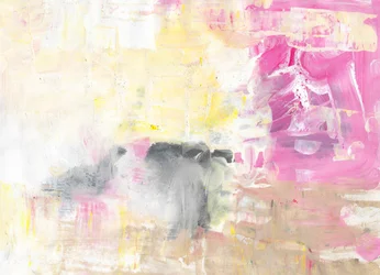 Pink Yellow Abstract Flow