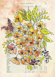 Vintage Floral Document