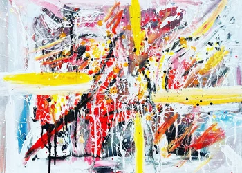 Vibrant Paint Explosion