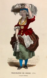A Cream Merchant in 1774 - Private Collection
