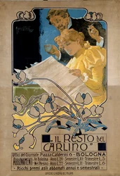 Advertising poster for 