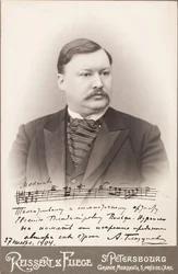 Portrait of the Composer Alexander Glazunov (1865-1936)