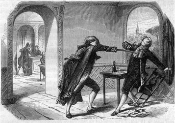Assassination of the Deputy Louis Michel Lepeletier, Marquis of Saint Fargeau