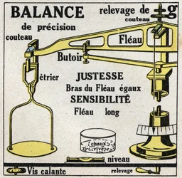 Balance of solids: scales