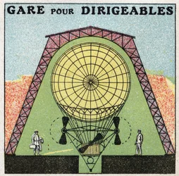 Balloons: station for airships