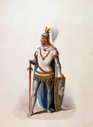 Character from opera Lohengrin by Wagner
