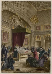 Death of Louis XIV at Versailles, September 1