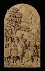 Eight Carved Reliefs, Cherry