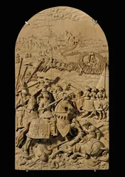 Eight Carved Reliefs, Cherry
