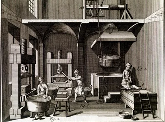 Engraving of the 18th Century