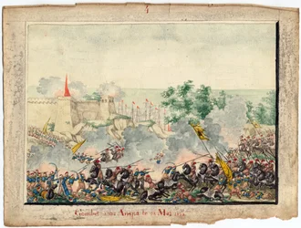 Russo-Turkish War of 1828-1829 - The Capture of the Anapa fortress on June 23