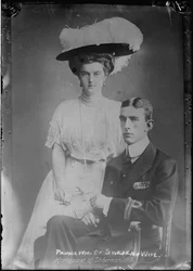 Grand Duchess Maria Pavlovna and Prince Wilhelm, Duke of Soedermanland - Anonymous. Photograph, c. 1910. Private Collection
