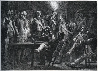 The Maillard Tribunal during the Revolution (Stanislas Marie Maillard)