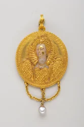 Medal of 1589 in Honour of Queen Elizabeth I. Offverse