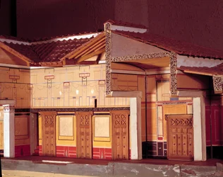 Miniature of the House of the Tragic Poet in Pompei