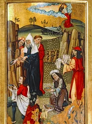 Moses Draws Water from a Rock and the Miracle of Manna