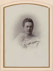Portrait of Grand Duchess Olga Constantinovna of Russia (1851-1926)