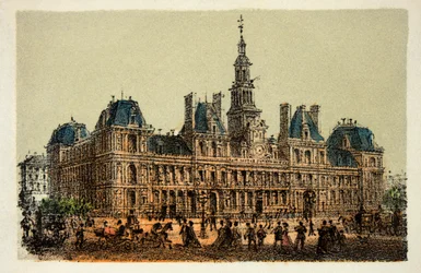 Paris 1874: City Hall - private collection
