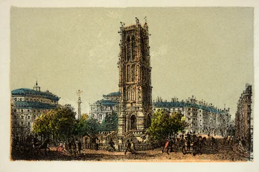 Paris 1874: The Saint Jacques Tower