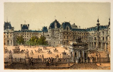 Paris 1874: The New Louvre - Private collection