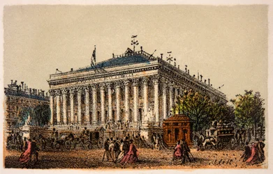 Paris in 1874: La Bourse