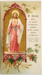 Pious Image: Prayer to Jesus (engraving)