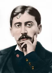 Portrait of Marcel Proust (1871-1922), French writer around 1900