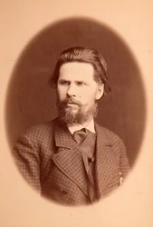 Portrait of the artist Ivan Nikolaievitch Kramskoi