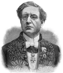 Portrait of the painter Jean Joseph Constant called Benjamin-Constant