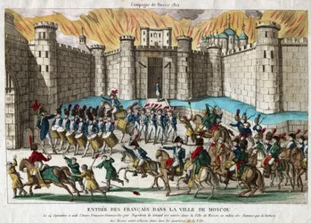 The French Entry into Moscow