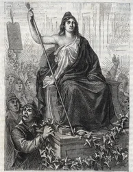 The Procession of the Goddess of Reason