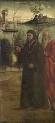 Two Men in a Landscape, c.1500