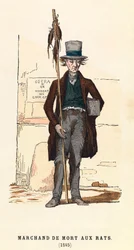 Rat Poison Seller in Paris in 1845