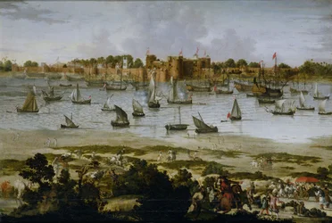 View of the Harbor of Surat, c.1670