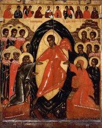 The Descent into Hell with Deesis and Selected Saints