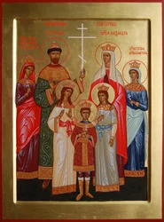 The killed Family of the Tsar Nicholas II