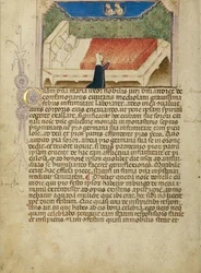 Sister Guliema Praying to Saints Aimo and Vermondo on Behalf of Her Sick Sister, Maria, the Wife of Andreas de Confalonieri of Milan