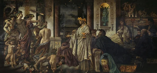 The Banquet. After Plato (second version)