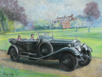 1927 Rolls Royce owned by Mr H V Durose, Warwickshire
