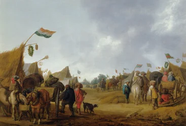 A Military Encampment, 1634