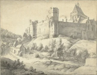 View of the Valkhof in Nijmegen