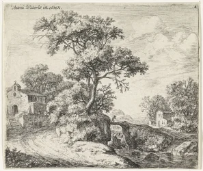 Landscape with a Chapel (Hill Landscapes)