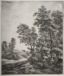 Six Large Upright Landscapes with Scenes from Ovid