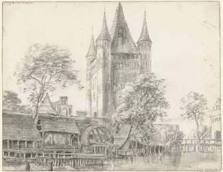 Altenbrücker Gate and Watermill in Lüneburg near Hamburg
