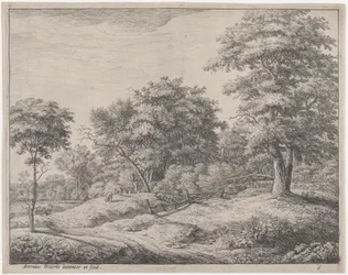 The Shepherd Asleep on a Little Hill, 17th century