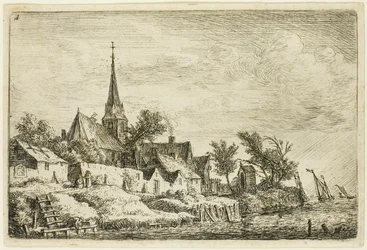 The Steeple in the Village by the Sea