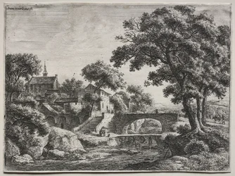 Twelve landscapes: The Two Bridges
